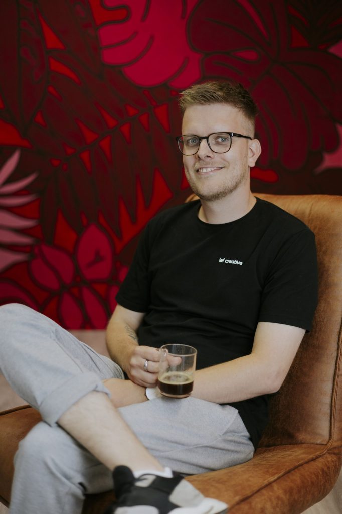 Robert Oosterloo, owner and UX/UI designer at Lef Creative
